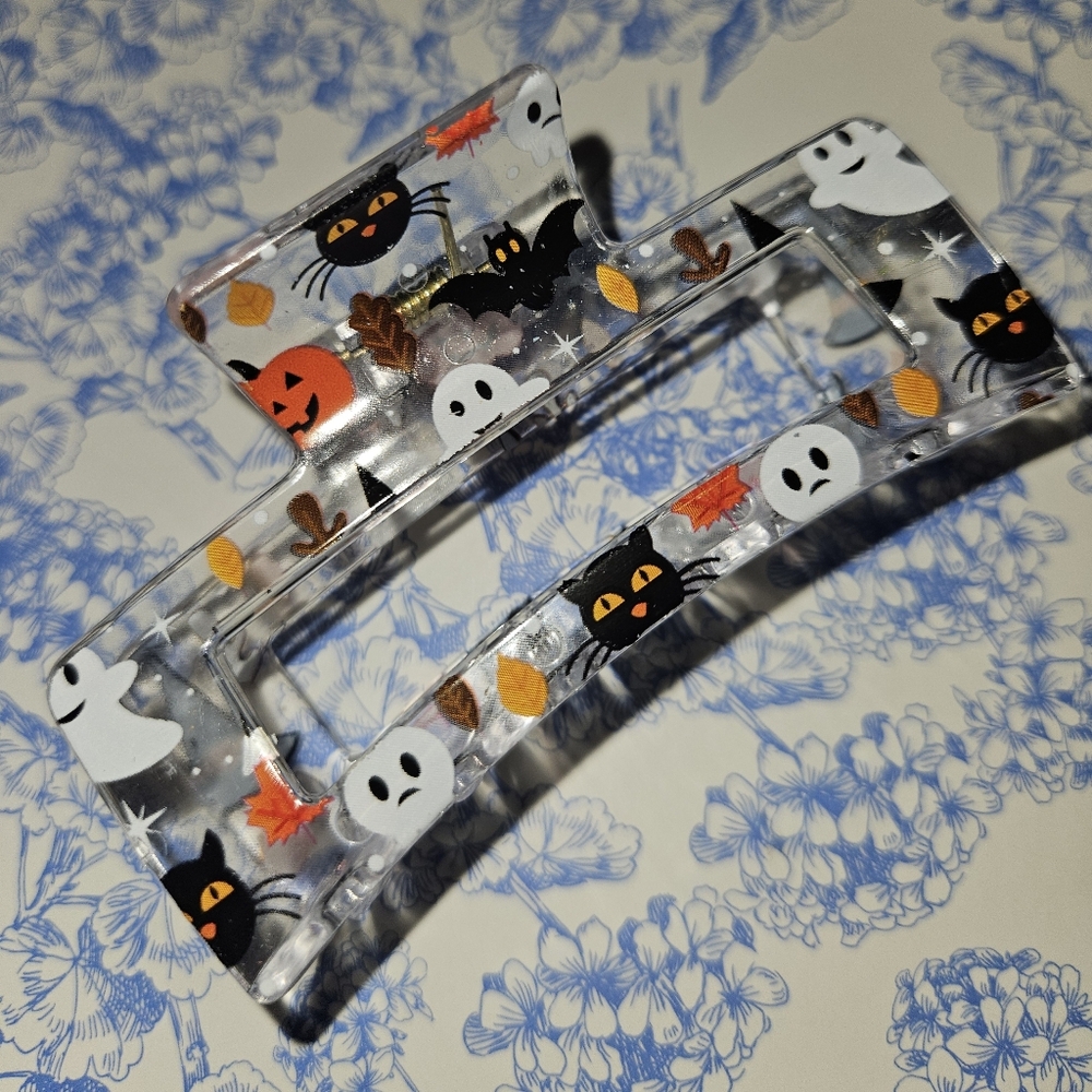 👻Spooky Season Claw Clips-Ghost Parade👻